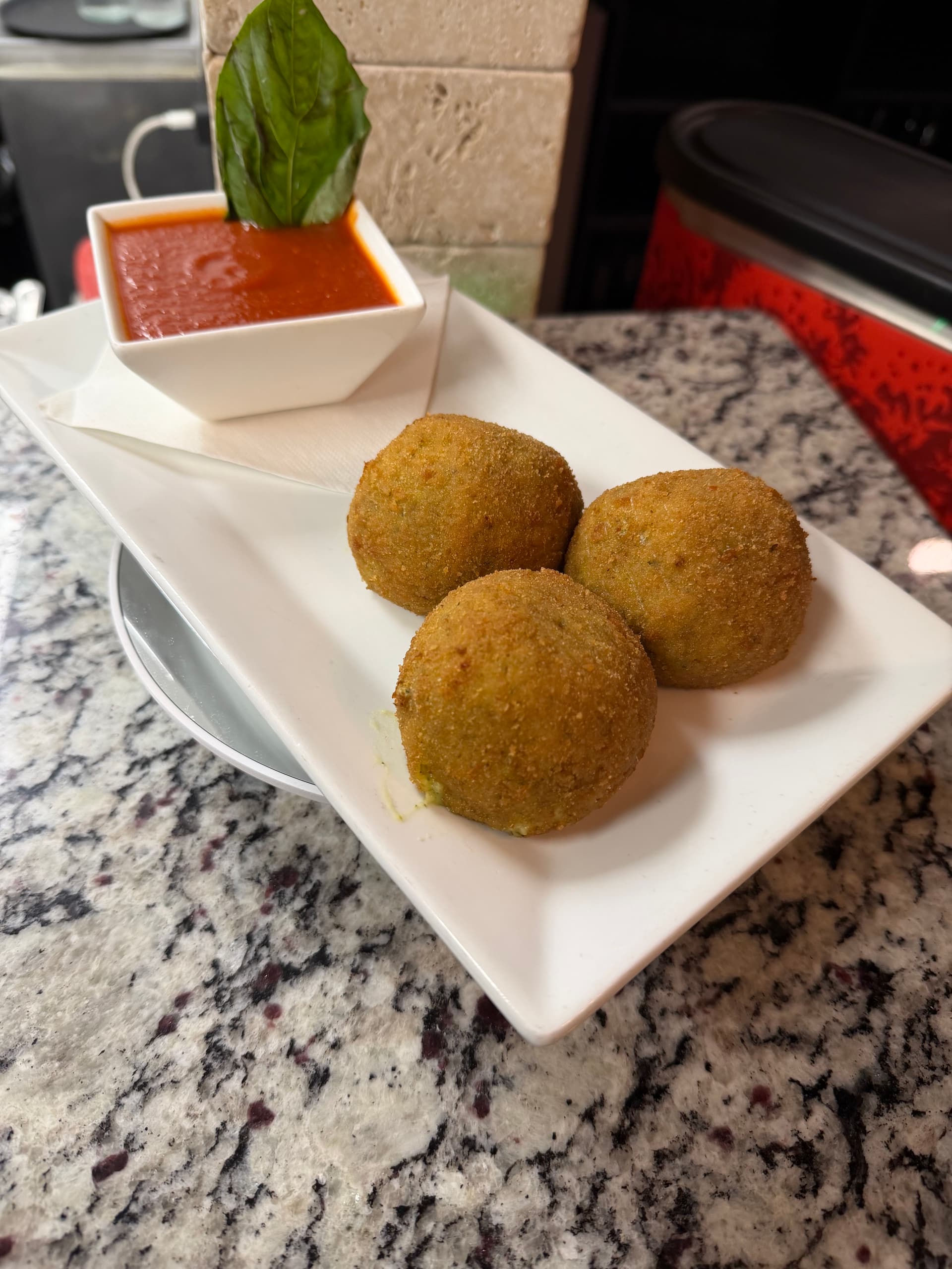 Arancini al Pesto