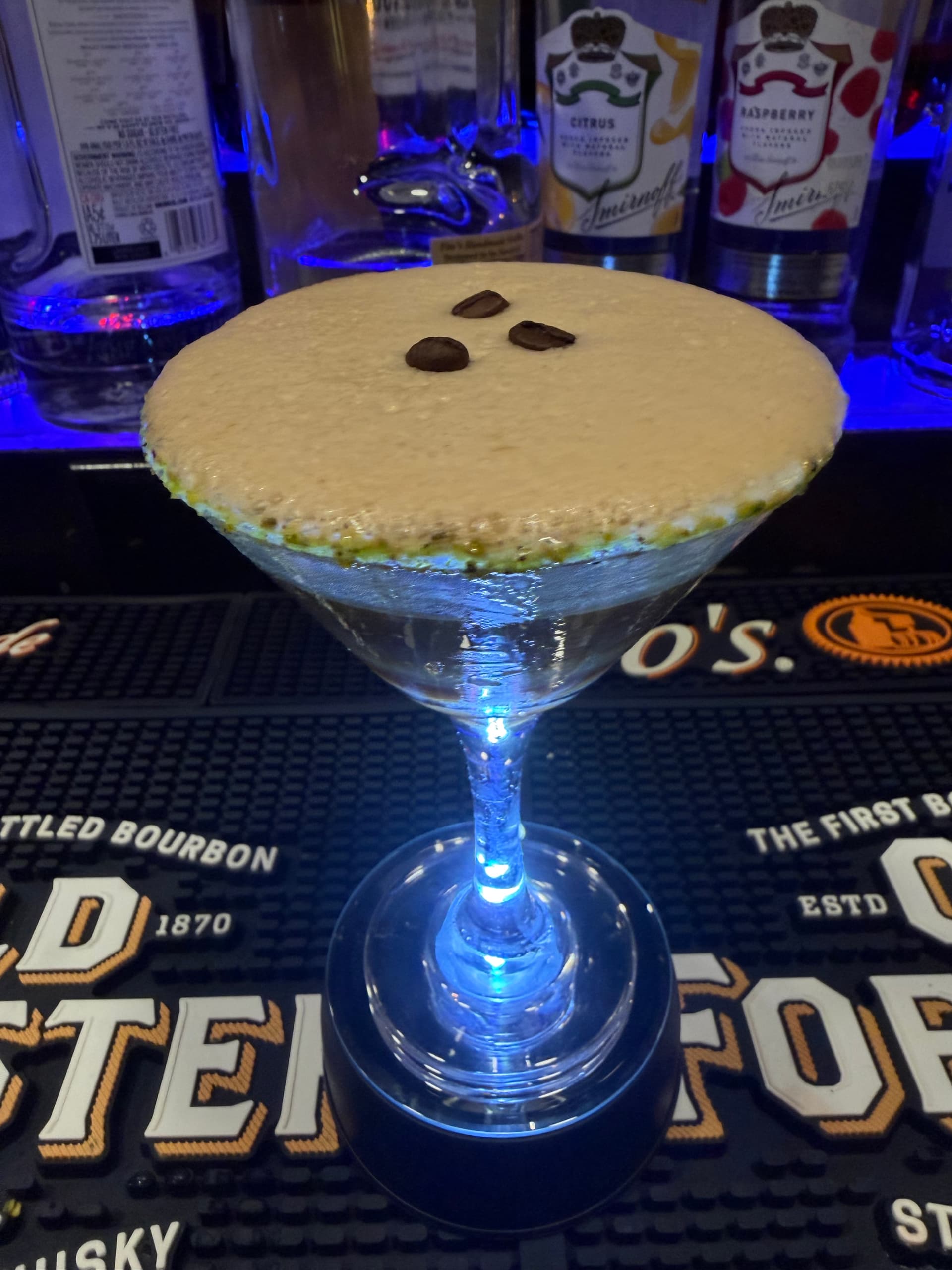 PISTACCHIO VELVET ESPRESSO MARTINI